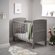 Obaby Grace Mini Cot Bed in Taupe Grey