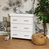 Product photograph of Obaby Nika Closed Changing Unit - Whitewash from Cuckooland