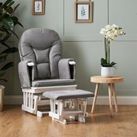 Obaby Reclining Nursing Chair and Stool 