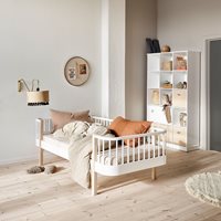 Product photograph of Oliver Furniture Wood Original Junior Day Bed - White from Cuckooland
