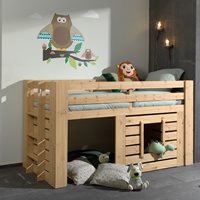 Product photograph of Vipack Oliver Kids Mid Sleeper Bed from Cuckooland