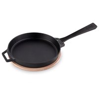 Product photograph of Ooni Skillet Pan With Wooden Base from Cuckooland