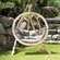 Globo Garden Hanging Chair & Stand in Weatherproof Taupe