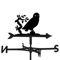 Product photograph of Weathervane In Owl Design - Large Traditional from Cuckooland