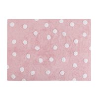 Product photograph of Lorena Canals Polka Dots Washable Rug from Cuckooland