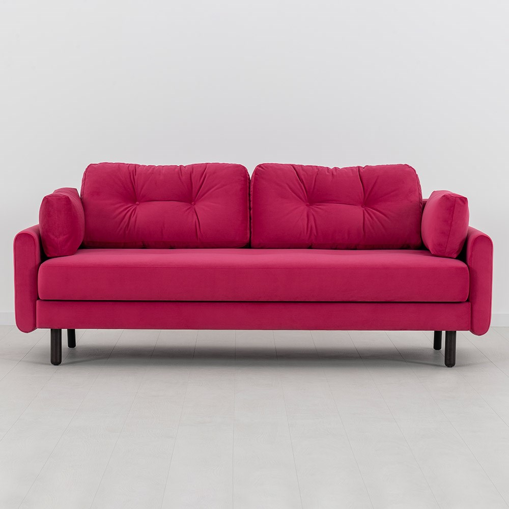 Pink Velvet Sofa Bed Swyft In A