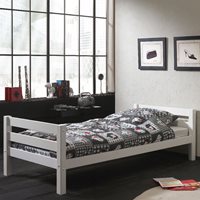 Product photograph of Vipack Pino Single Bed - White from Cuckooland