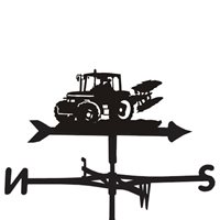 Ploughing Tractor Weathervane 