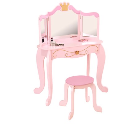 kids vanity dresser