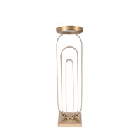 Product photograph of Dutchbone Proa Gold Candle Holder - Large from Cuckooland