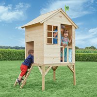 Product photograph of Tp Toys Sunnyside Wooden Playhouse from Cuckooland