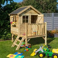 Product photograph of Rowlinson Cozy Cottage Playhouse from Cuckooland