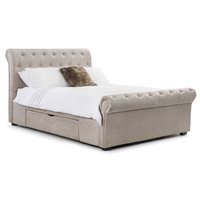 Julian Bowen Ravello Upholstered Bed with 2 Drawers 
