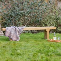 Product photograph of Zest 4 Leisure Rebecca Wooden Garden Bench from Cuckooland