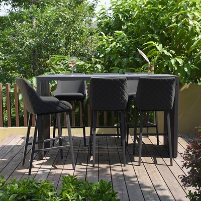 Maze rattan 6 seat bar set deals