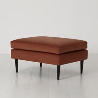 Product photograph of Swyft Model 01 Velvet Ottoman - Teal from Cuckooland