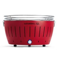 Product photograph of Lotus Grill Xl Bbq In Red With Free Lighter Gel Charcoal from Cuckooland