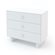 Oeuf Rhea 3 Drawer Dresser in White