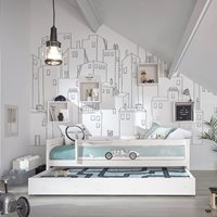 Product photograph of Lifetime Road Race Kids Bed - Lifetime White from Cuckooland