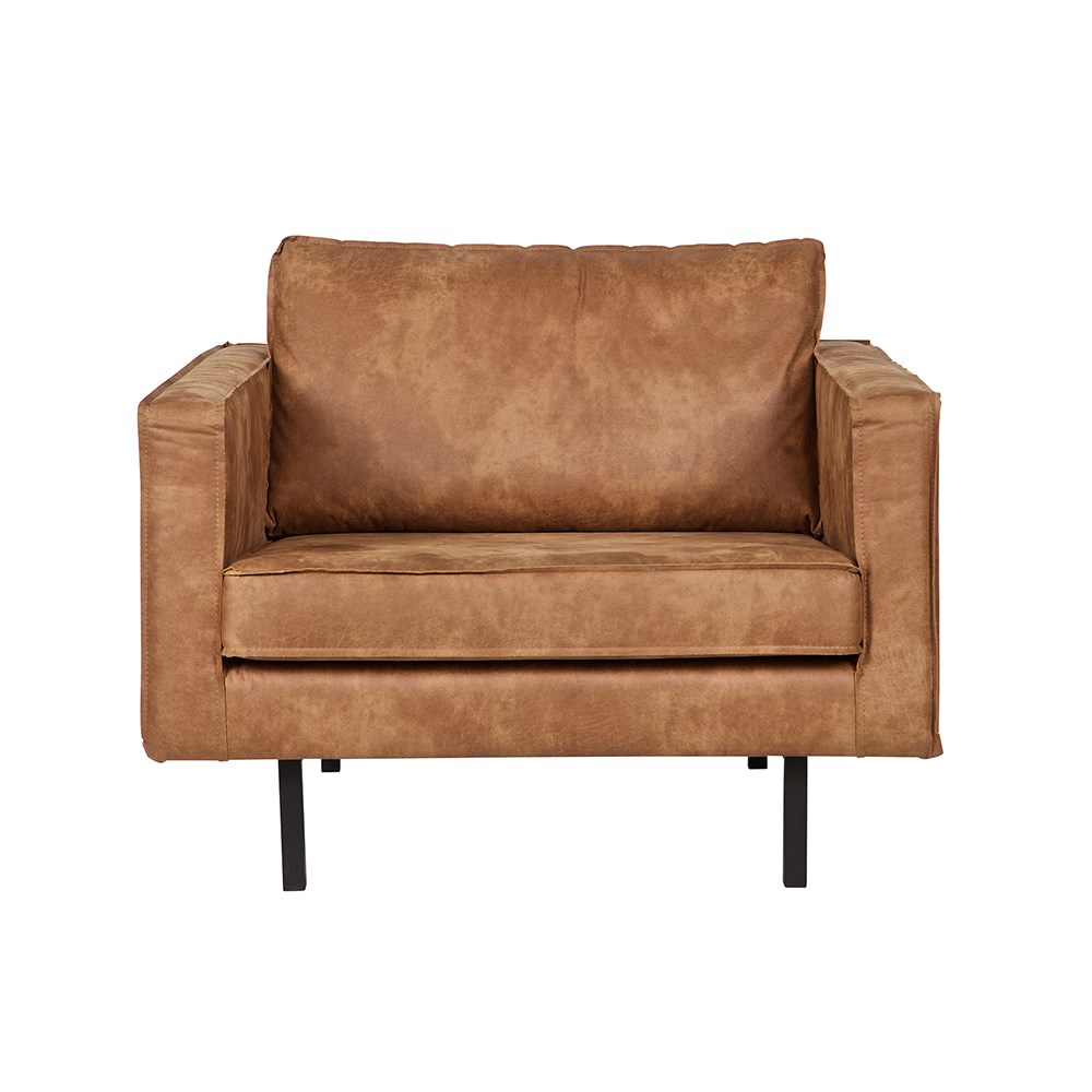 Rodeo Leather Armchair In Tan Be Pure Home Cuckooland