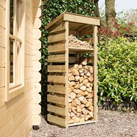 Product photograph of Rowlinson Narrow Log Store from Cuckooland