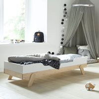 Product photograph of Lifetime Toddler Bed In White Birch from Cuckooland