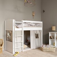 Product photograph of Oliver Furniture Seaside Lille Low Loft Bed from Cuckooland