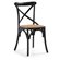 Pair of Silea Wooden Dining Chairs in Black