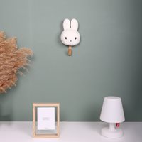 Product photograph of Kids Miffy Plush Coat Hook from Cuckooland