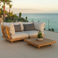 Product photograph of Alexander Rose Sorrento 2 Seat Sofa Set from Cuckooland