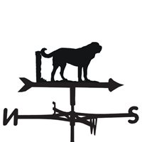 Product photograph of Weathervane In St Bernard Design - Large Traditional from Cuckooland