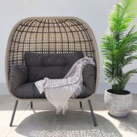 Product photograph of Pacific Lifestyle St Kitts Double Garden Nest Chair from Cuckooland