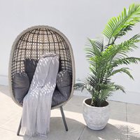 Product photograph of Pacific Lifestyle St Kitts Single Garden Nest Chair from Cuckooland