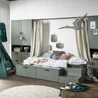 Product photograph of Woood Stage Bed With Drawers from Cuckooland