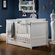 Obaby Stamford Classic Sleigh Cot Bed in White
