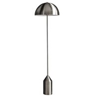 Product photograph of Baiker Mushroom Floor Lamp - Silver from Cuckooland
