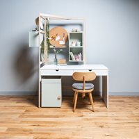 Product photograph of Vox Stige Desk With Wooden Ladder from Cuckooland