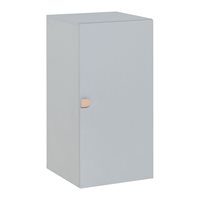 Vox Stige Modular 1 Door Cabinet in Grey