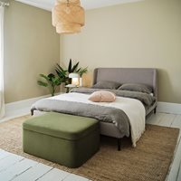 Product photograph of Swyft Bed 02 Natural Linen Bed In A Box - Superking from Cuckooland