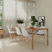 Product photograph of Zuiver Storm Natural Dining Table - 180cm X 90cm from Cuckooland