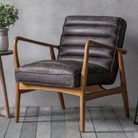 Safir Leather Armchair  