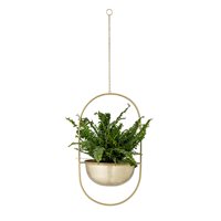 Product photograph of Bloomingville Metal Hanging Planter from Cuckooland