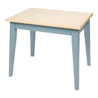 Product photograph of Little Dutch Children S Wooden Play Table - Blue from Cuckooland