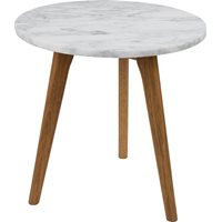 Product photograph of Zuiver White Stone Side Table - Large from Cuckooland