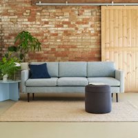 Product photograph of Swyft Sofa In A Box Model 01 Linen 3 Seater Sofa - Pumice from Cuckooland