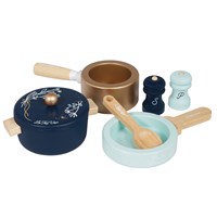 Le Toy Van Set of Pots & Pans for Play Kitchen