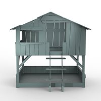 Product photograph of Mathy By Bols Bespoke Treehouse Bunk Bed - Small Double from Cuckooland