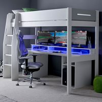 Product photograph of Urban Grey Pc Gaming High Sleeper 5 from Cuckooland
