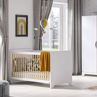 Product photograph of Vox Leaf Baby Cot - Graphite from Cuckooland