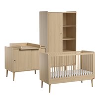 Product photograph of Vox Retro Baby Cot Bed 3 Piece Nursery Set from Cuckooland